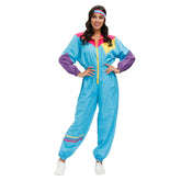 Women Vintage Retro 1970s Disco Rock Hippies Cosplay Costume
